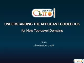 Understanding the applicant guidebook for New Top-Level Domains