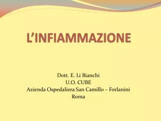 l infiammazione