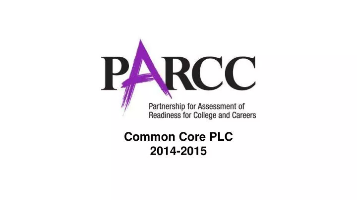 common core plc 2014 2015