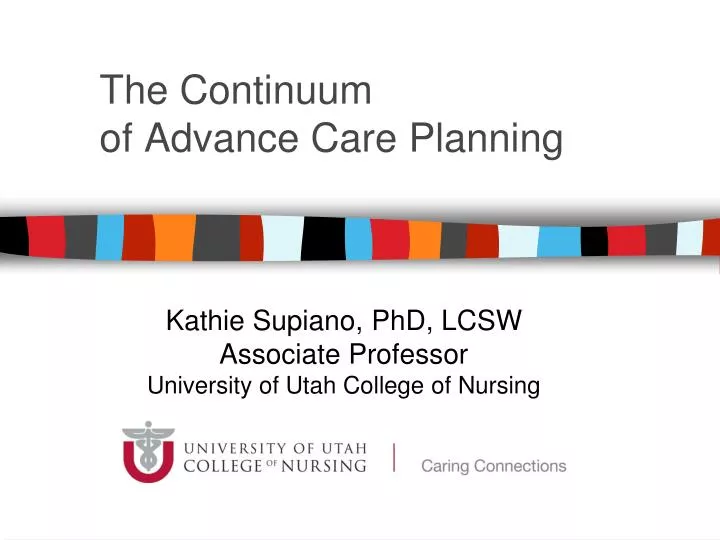 the continuum of advance care planning