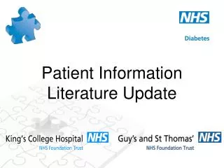 Patient Information Literature Update