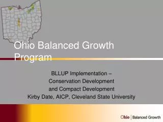 Ohio Balanced Growth Program