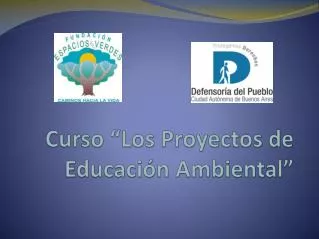 curso los proyectos de educaci n ambiental