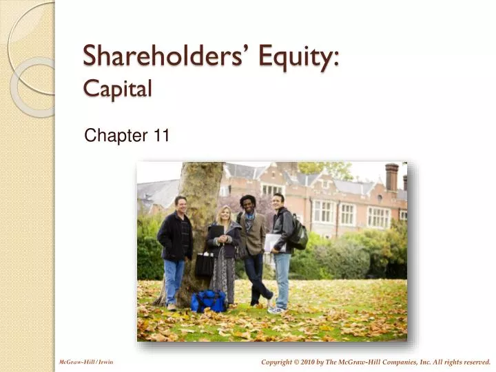shareholders equity capital