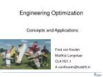 Engineering Optimization - slide 1