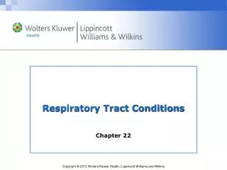 Respiratory Tract Conditions