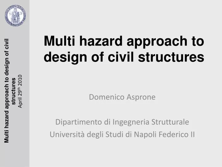 multi hazard approach to design of civil structures