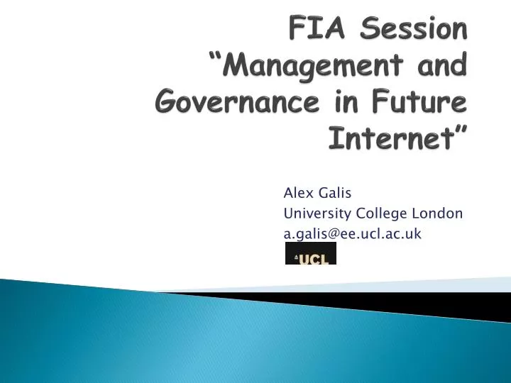 fia session management and governance in future internet