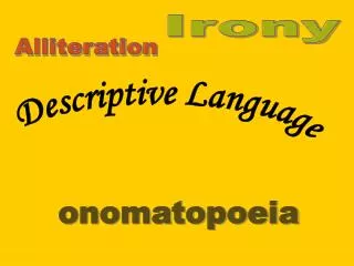 Descriptive Language