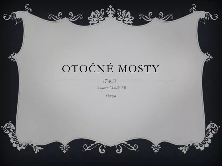 oto n mosty