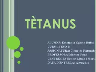 t tanus