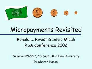 Micropayments Revisited