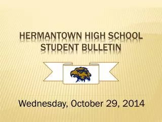 Hermantown High School Student Bulletin
