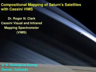 Compositional Mapping of Saturn's Satellites with Cassini VIMS