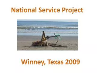 National Service Project