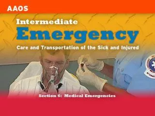 Chapter 19 Respiratory Emergencies