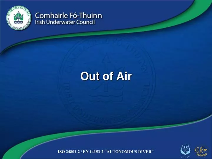 out of air