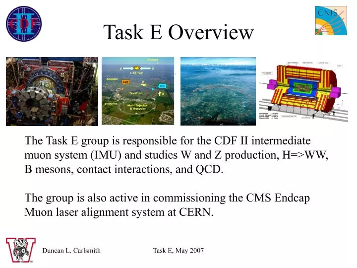 task e overview
