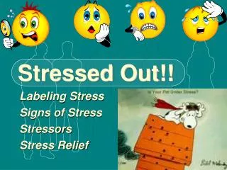 Stressed Out!!