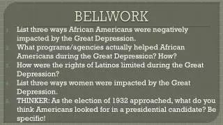 BELLWORK