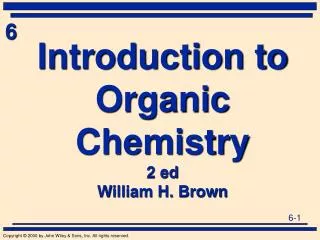 Introduction to Organic Chemistry 2 ed William H. Brown