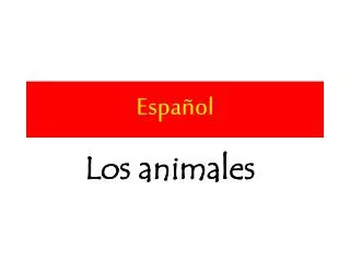 espa ol