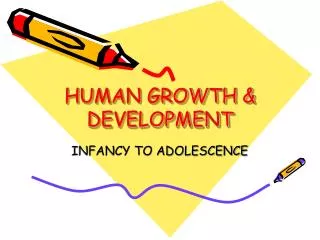 HUMAN GROWTH &amp; DEVELOPMENT