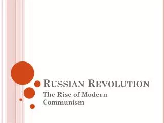 Russian Revolution