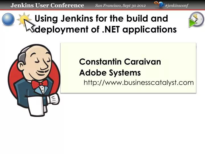 using jenkins for the build and deployment of net applications