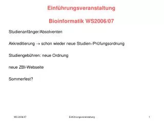 einf hrungsveranstaltung bioinformatik ws2006 07