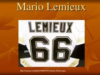 mario lemieux