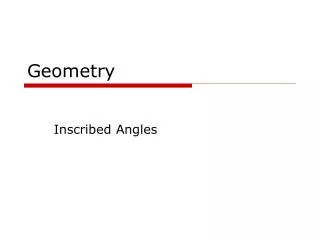 Geometry