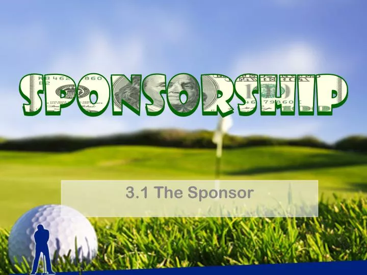 3 1 the sponsor