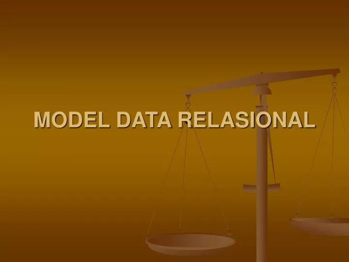 model data relasiona l