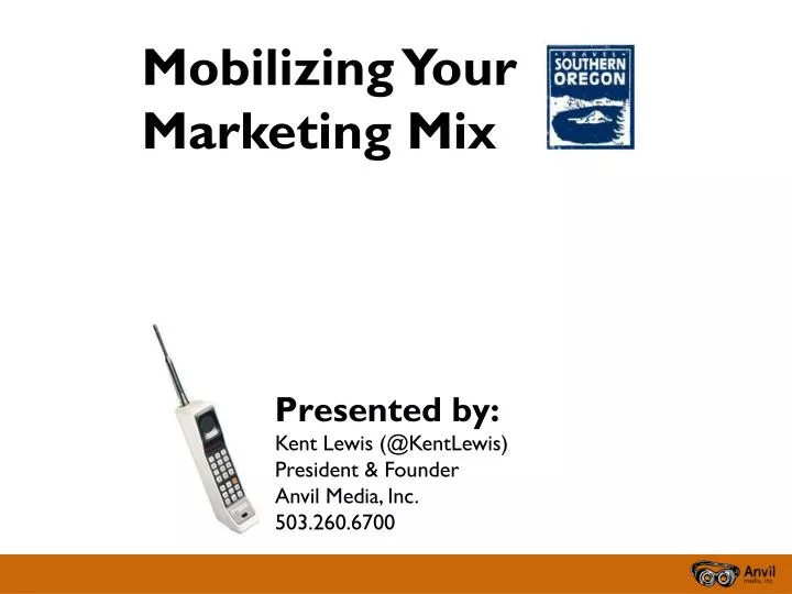 mobilizing your marketing mix