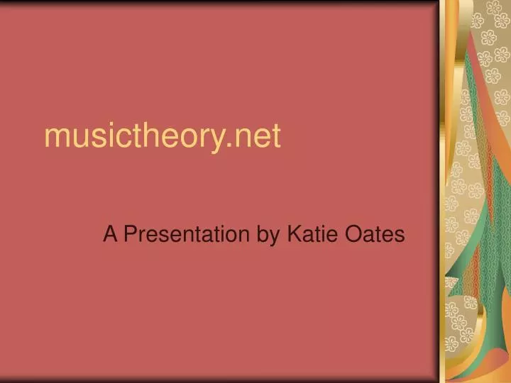 musictheory net