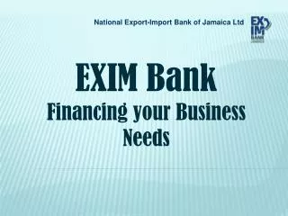 National Export-Import Bank of Jamaica Ltd