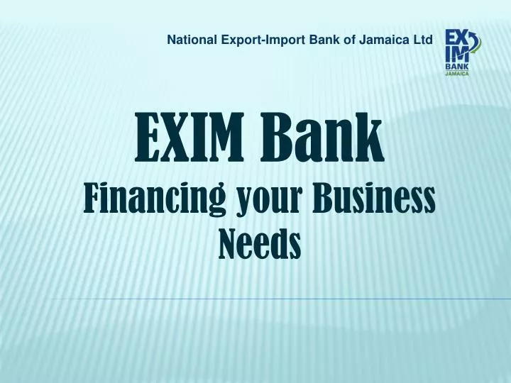national export import bank of jamaica ltd