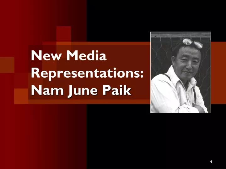 new media representations nam june paik