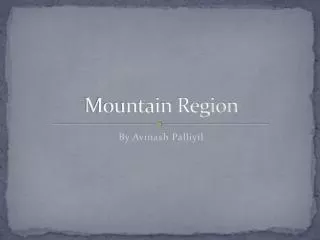 Mountain Region