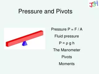 Pressure and Pivots