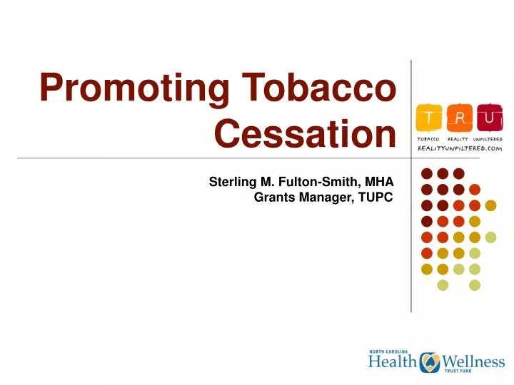 promoting tobacco cessation