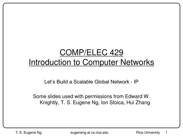 comp elec 429 introduction to computer networks