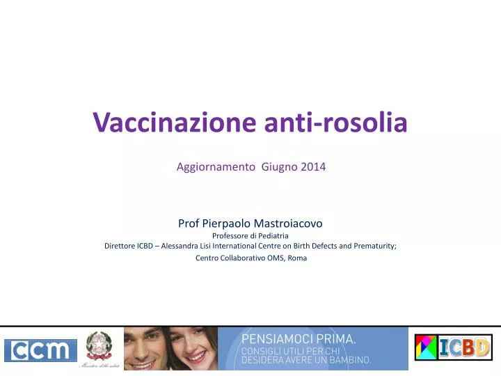 vaccinazione anti rosolia