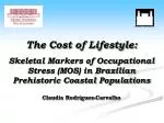 The Cost of Lifestyle: