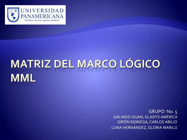 grupo no 5 galindo quan gladys am rica gir n noriega carlos abilio luna hern ndez gloria maril