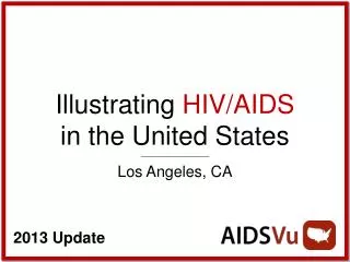 Illustrating HIV/AIDS in the United States