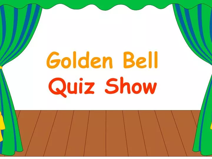 golden bell quiz show