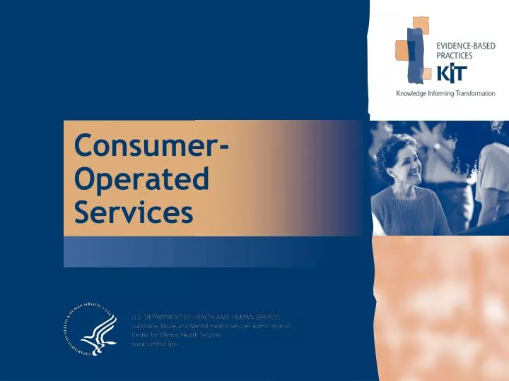 consumer operated services