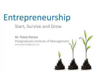 Entrepreneurship